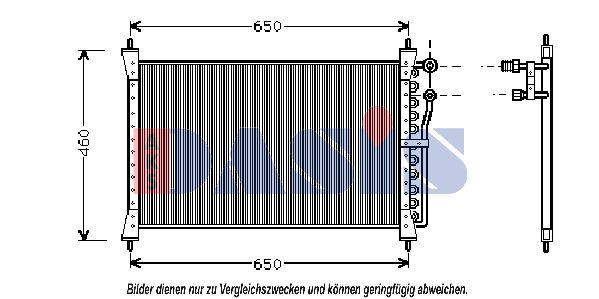 AKS DASIS Lauhdutin, ilmastointilaite 372090N